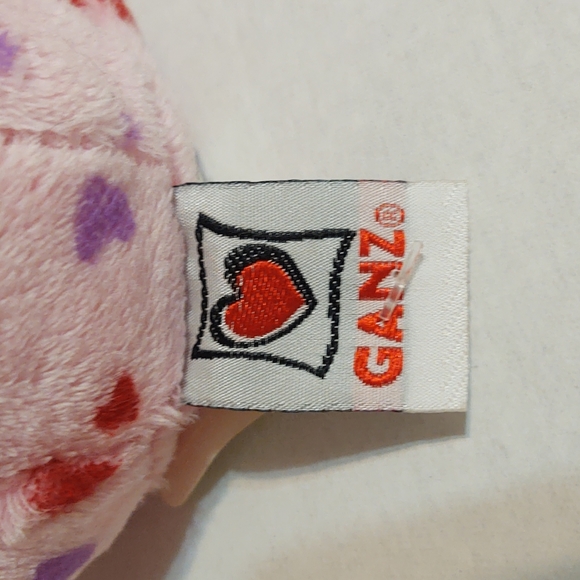 Love Frog by Ganz Pink with Red & Purple Hearts - Picture 6 of 6